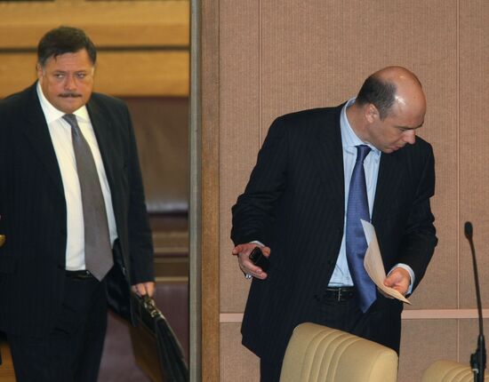 Sergei Kalashnikov, Anton Siluyanov