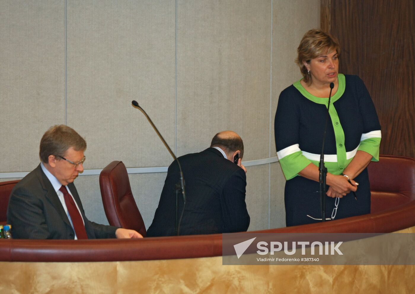 April 15, 2009. Russian State Duma meeting