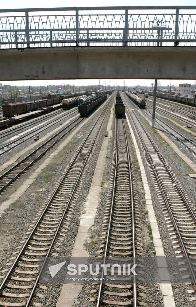 Rostov-on-Don railroad junction
