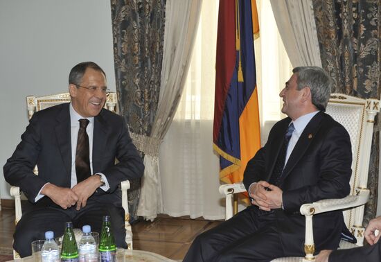 Sergei Lavrov's visit to Armenia