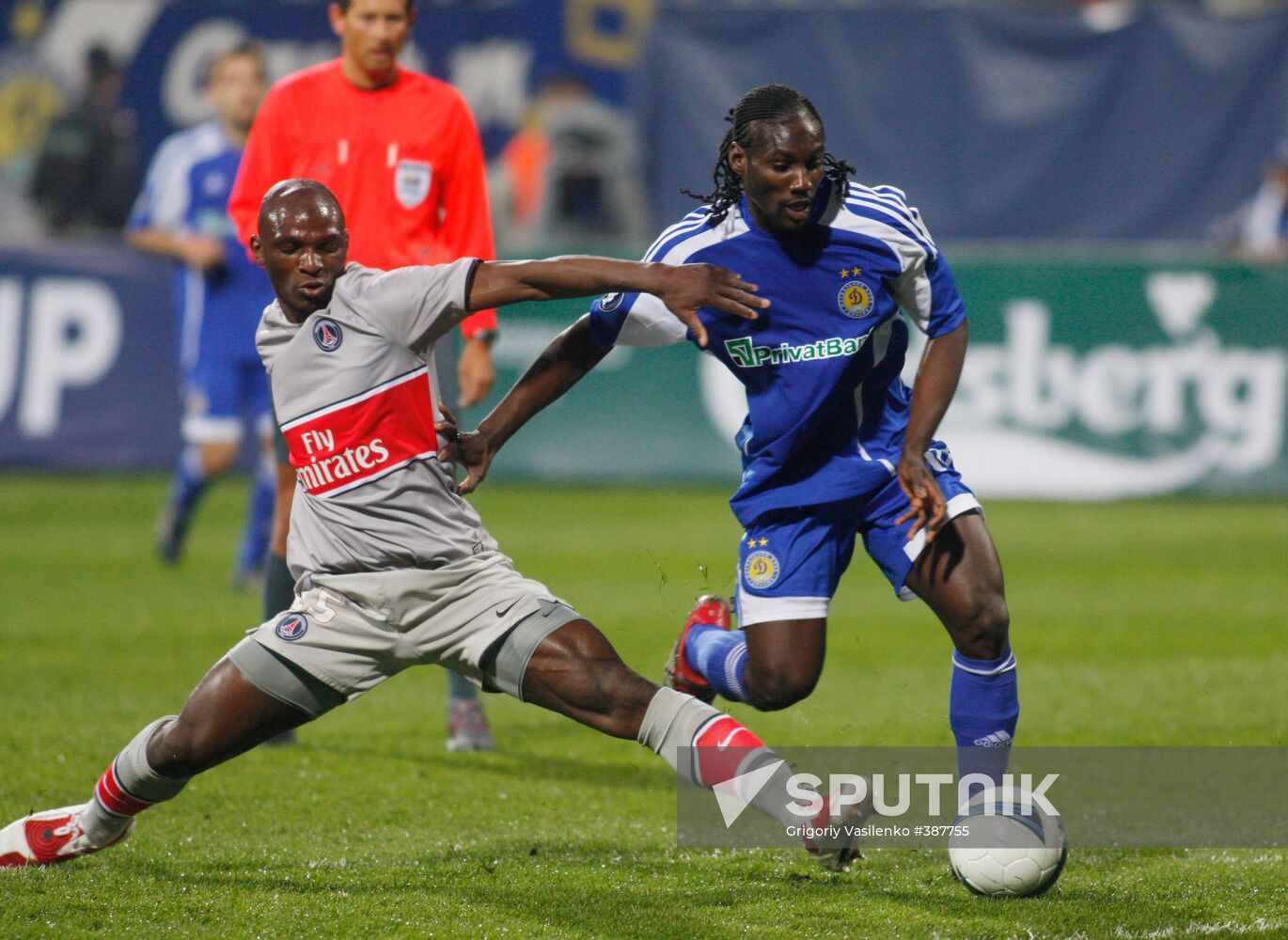 UEFA Cup quarter-finals: Dynamo Kyiv vs. Paris Saint-Germain