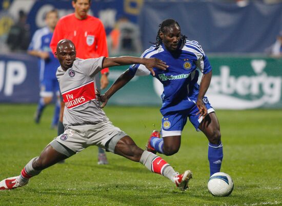 UEFA Cup quarter-finals: Dynamo Kyiv vs. Paris Saint-Germain