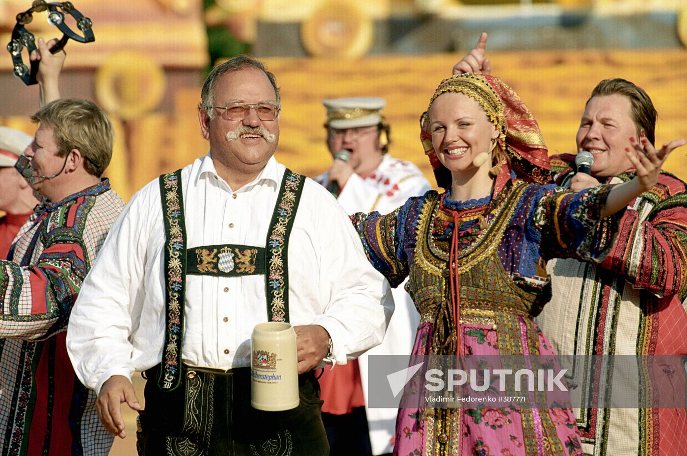 The fifth Moscow beer festival in Luzhniki
