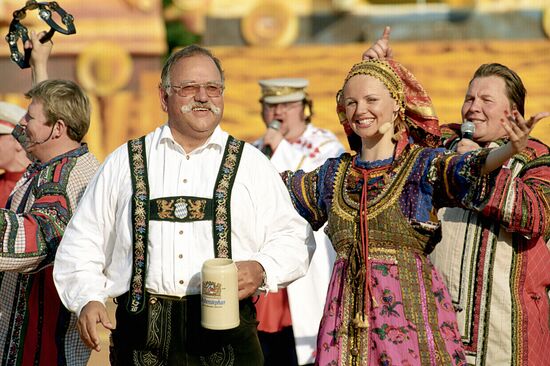 The fifth Moscow beer festival in Luzhniki