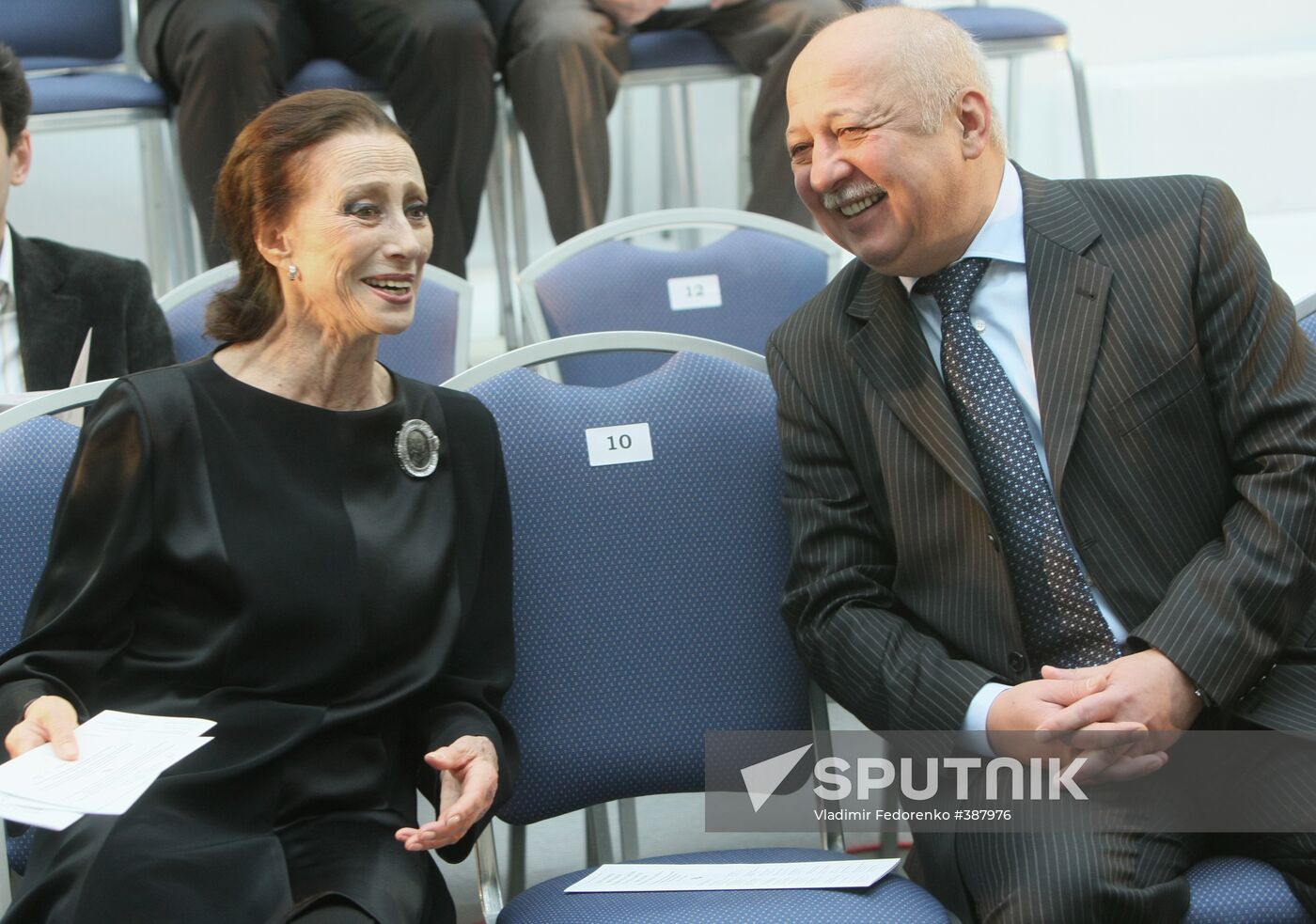 Maya Plisetskaya and Anatoly Iksanov