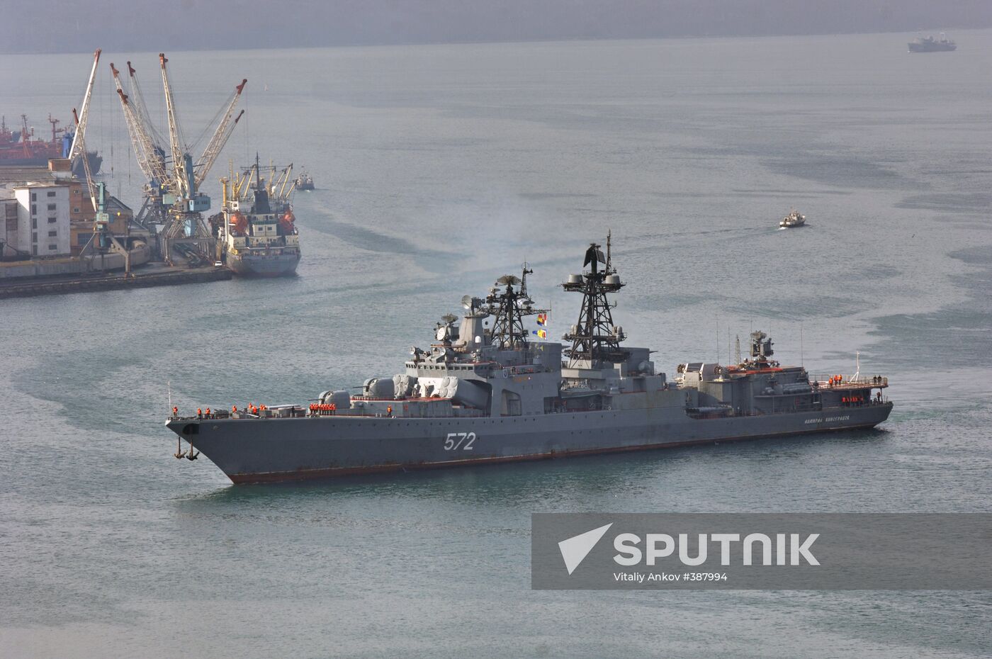 Russian warships return home from shores of Somali