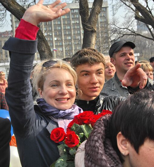 Russian warships return home from shores of Somali