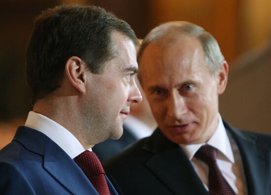 Russian President attends Easter service in Moscow