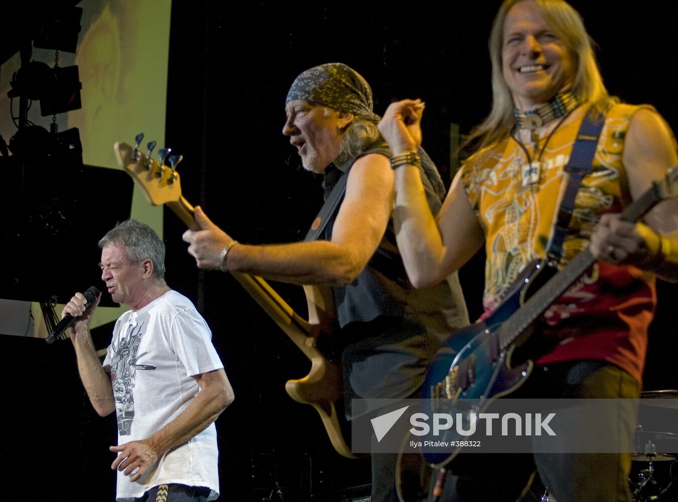 Deep Purple to rock Moscow's club stage