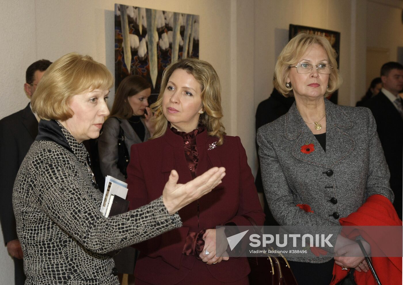 Svetlana Medvedeva visits Finland