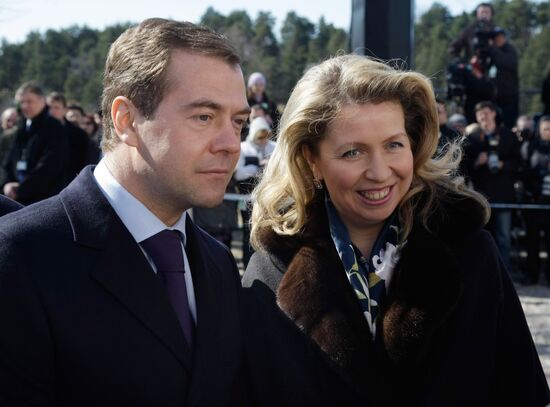 Second day of Dmitry Medvedev's state visit to Finland