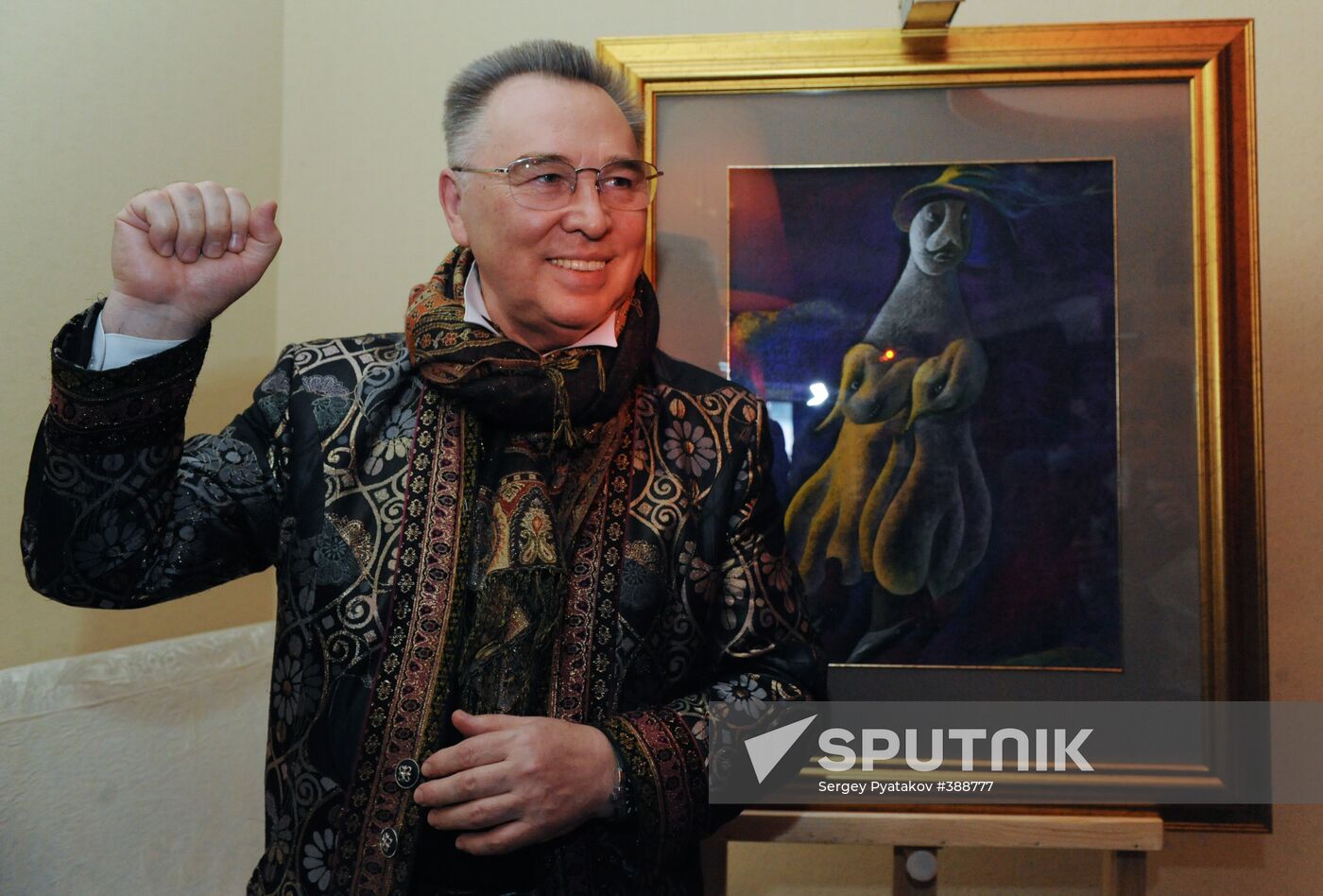 Exhibition of Vyacheslav Zaitsev's paintings