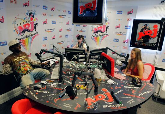 ENERGY radio station in Moscow