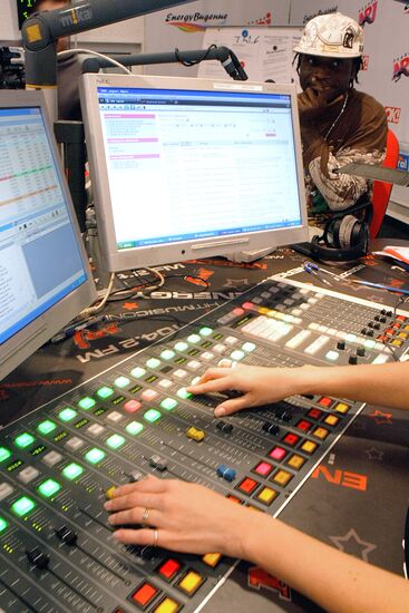 ENERGY radio station in Moscow