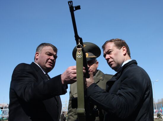 Russian President Dmitry Medvedev pays working visit to Ryazan