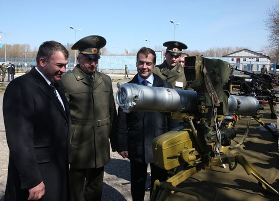 Russian President Dmitry Medvedev pays working visit to Ryazan