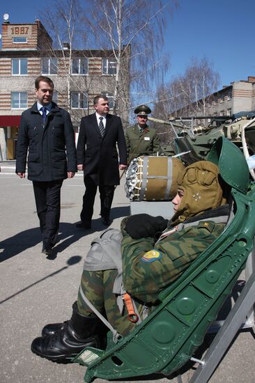 Russian President Dmitry Medvedev pays working visit to Ryazan