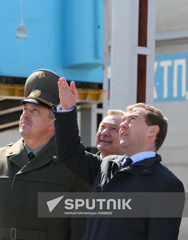 Russian President Dmitry Medvedev pays working visit to Ryazan