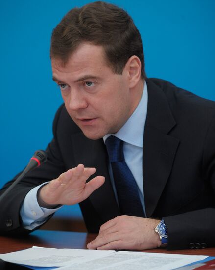 Russian President Dmitry Medvedev pays working visit to Ryazan