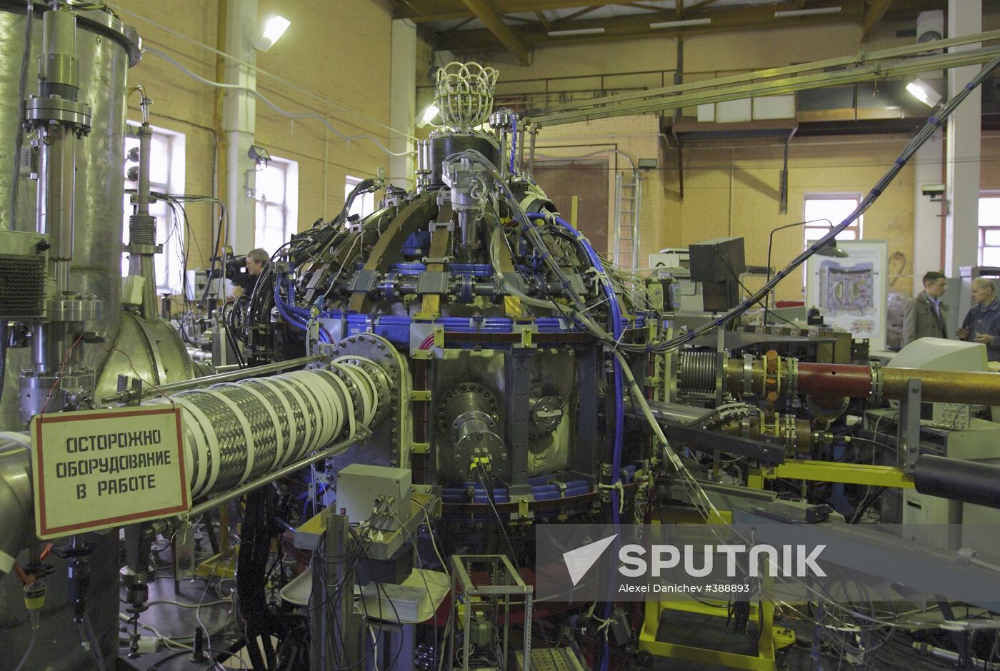 Spherical tokamak Globus-M, assembled at Ioffe Institute