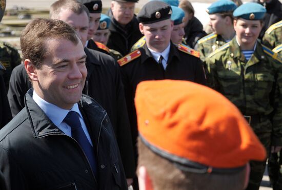 Russian President Dmitry Medvedev pays working visit to Ryazan