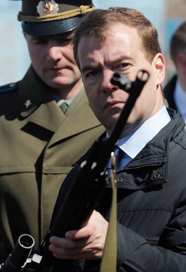 Russian President Dmitry Medvedev pays working visit to Ryazan