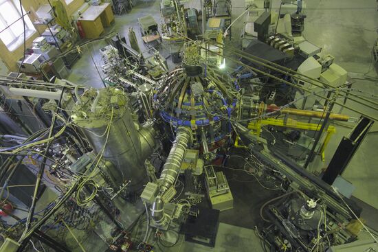 Spherical tokamak Globus-M, assembled at Ioffe Institute