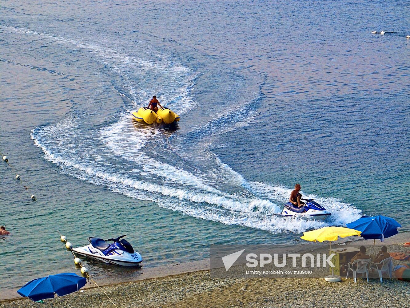 Relaxing on the Black Sea