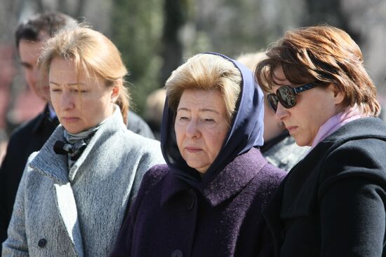 The second anniversary of Boris Yeltsin's death