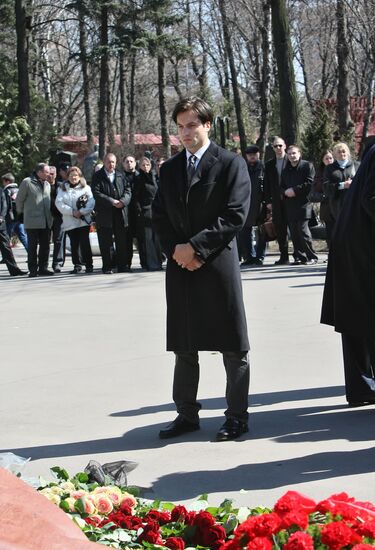 The second anniversary of Boris Yeltsin's death