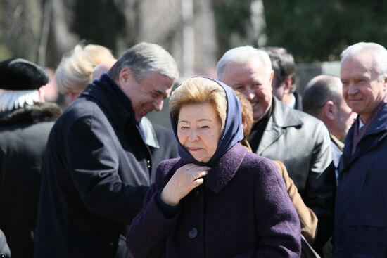 The second anniversary of Boris Yeltsin's death