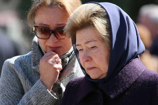 The second anniversary of Boris Yeltsin's death