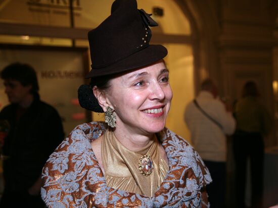 Fashion designer Violetta Litvinova