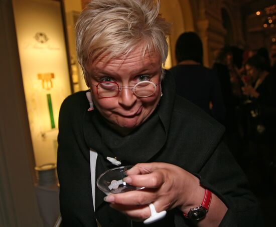 TV presenter Svetlana Konegen