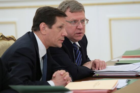Alexander Zhukov and Alexei Kudrin