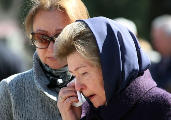 Second anniversary of Boris Yeltsin's death
