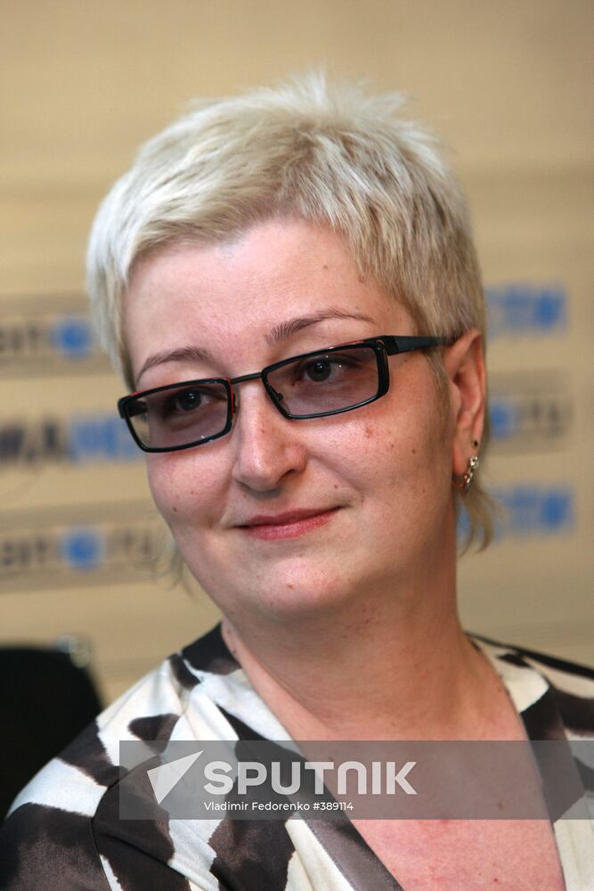 Writer Tatyana Ustinova