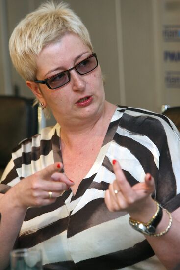 Writer Tatyana Ustinova