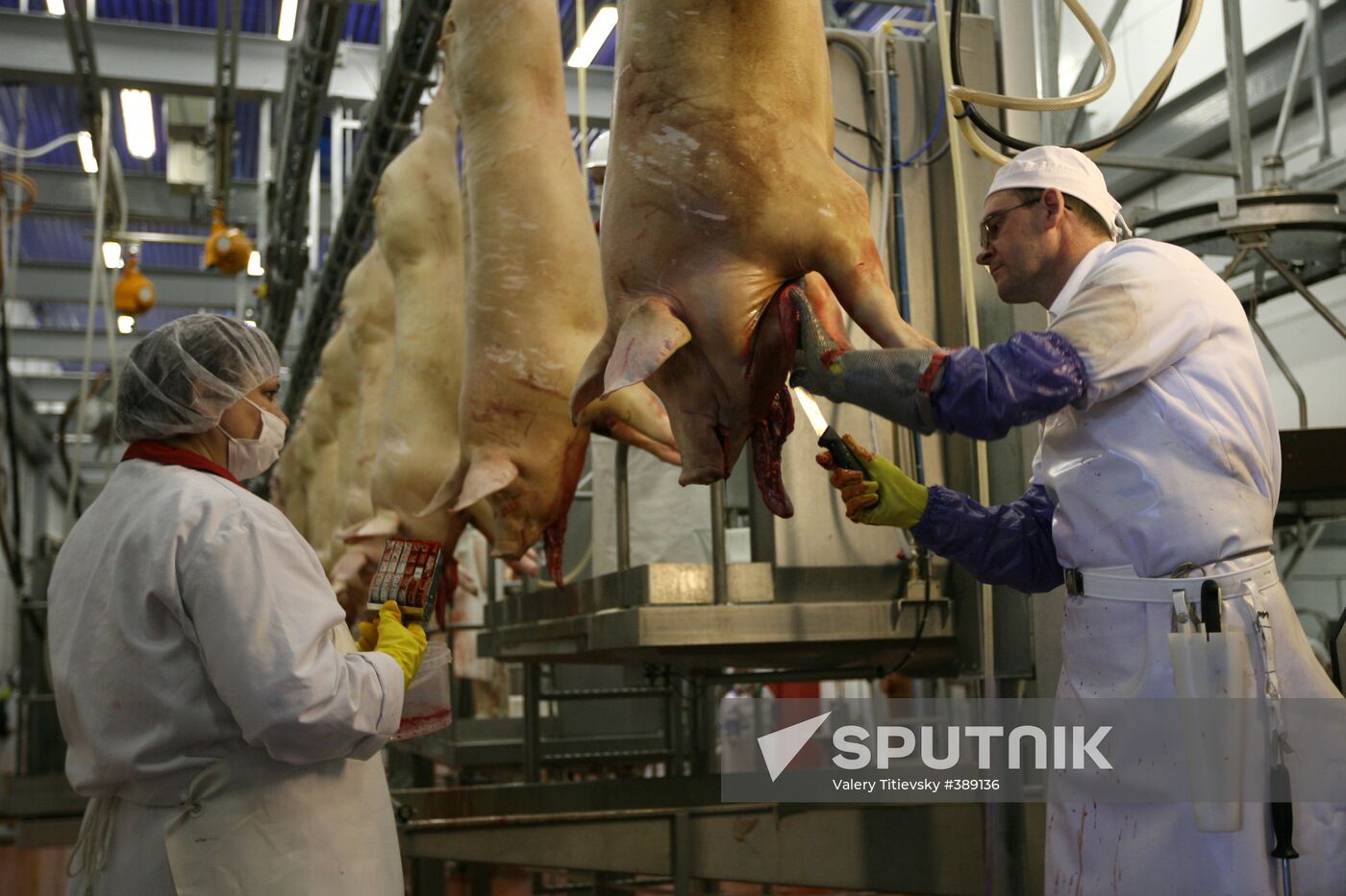 Opening of Kudryashevskoye meat-processing plant