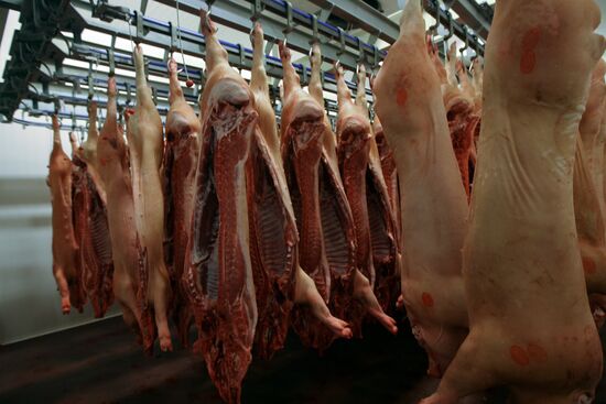 Opening of Kudryashevskoye meat-processing plant