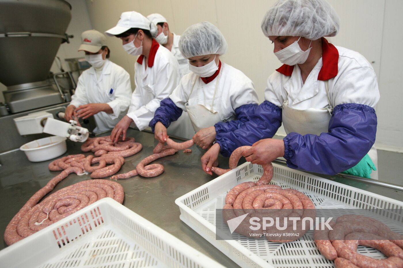 Opening of Kudryashevskoye meat-processing plant