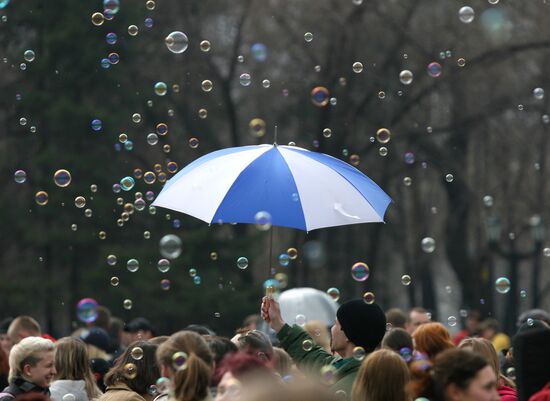 Bubble Day in Novosibirsk