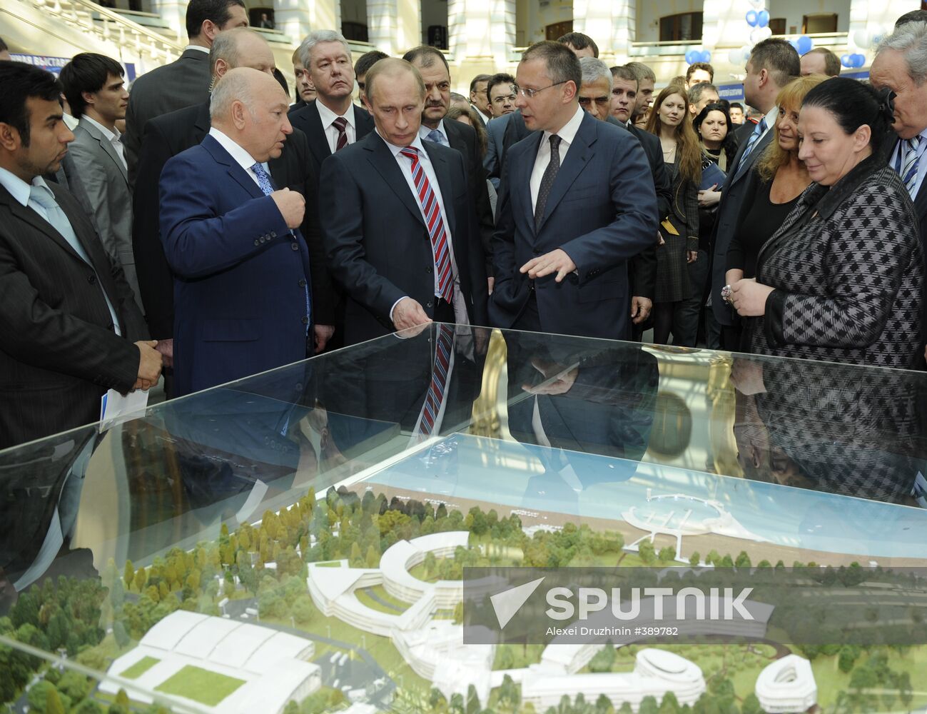 Vladimir Putin on Bulgaria Today exhibition opening day