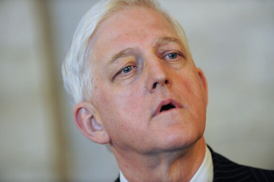 News conference on opening of Russian Pavilion in Cannes