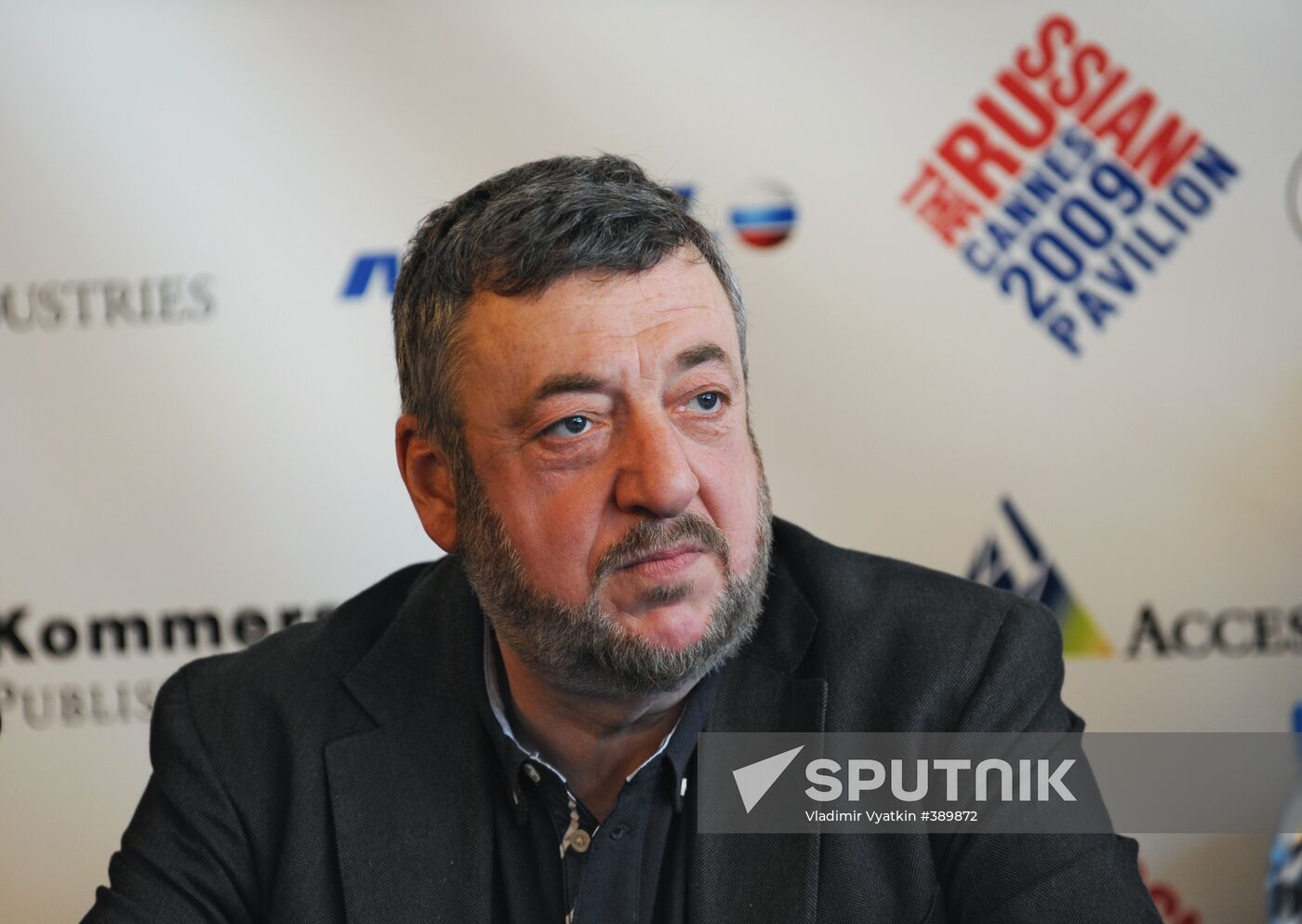 News conference on opening of Russian Pavilion in Cannes
