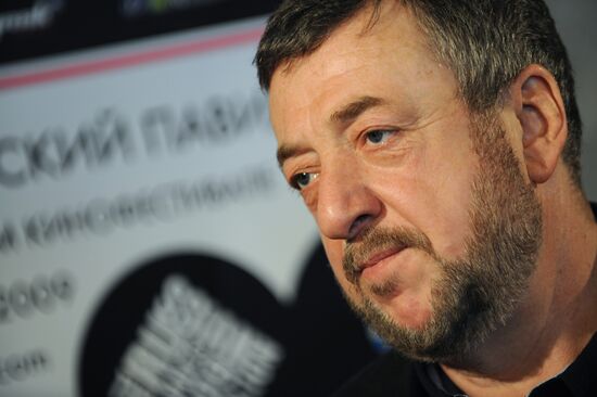 News conference on opening of Russian Pavilion in Cannes