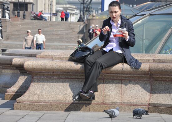 Spring in Moscow