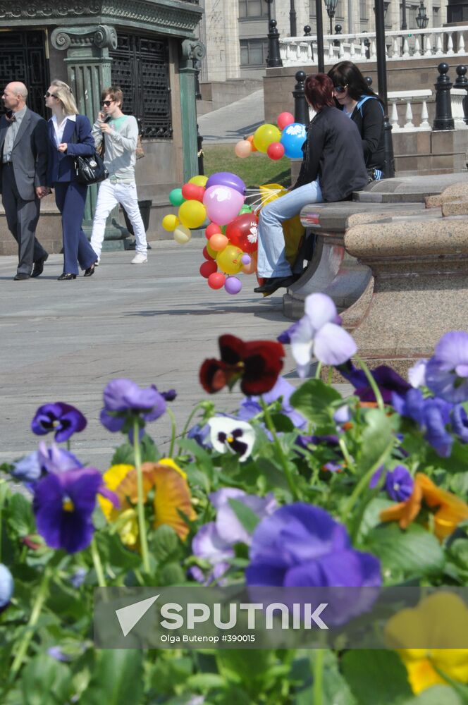 Spring in Moscow