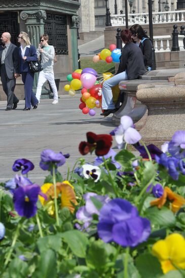 Spring in Moscow