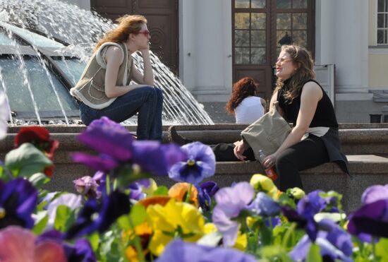 Spring in Moscow